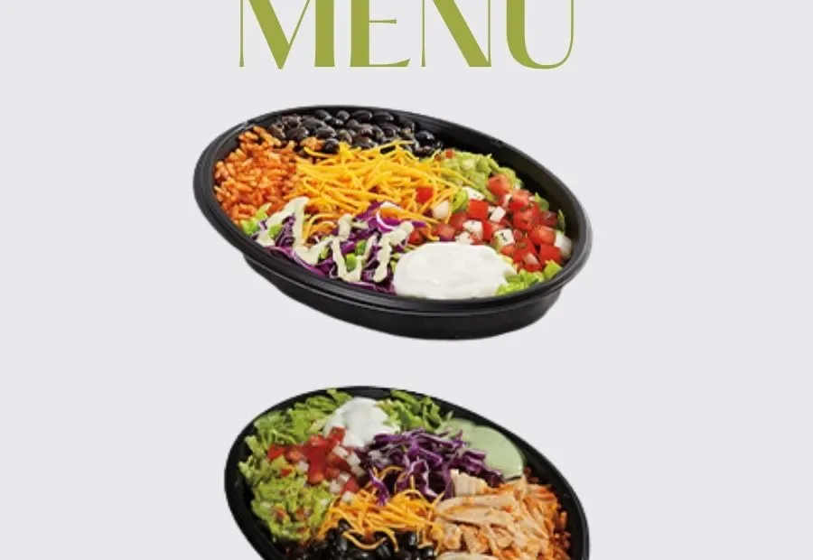 Taco Bell Bowls Menu