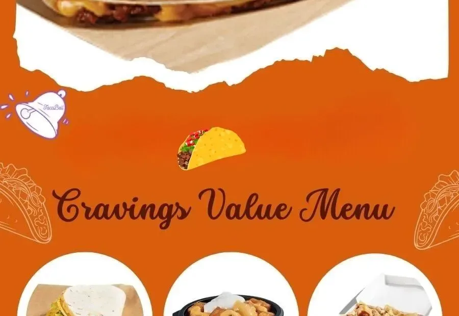 Taco Bell Cravings Value Menu