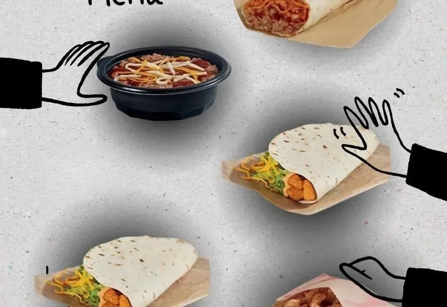 Taco Bell Veggie Cravings Menu