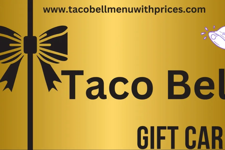 Taco Bell Gift Cards 2024