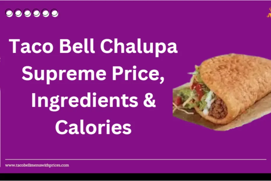 Chalupa Supreme