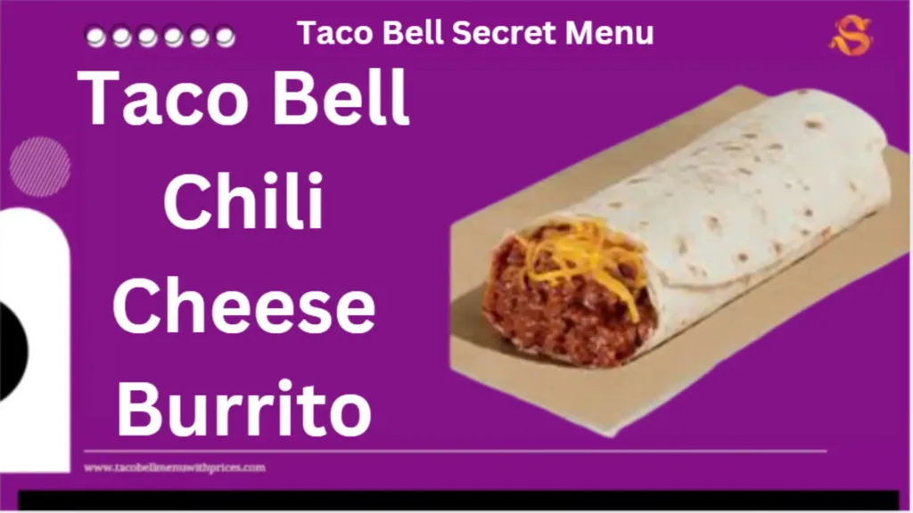 Chili Cheese Burrito Taco Bell